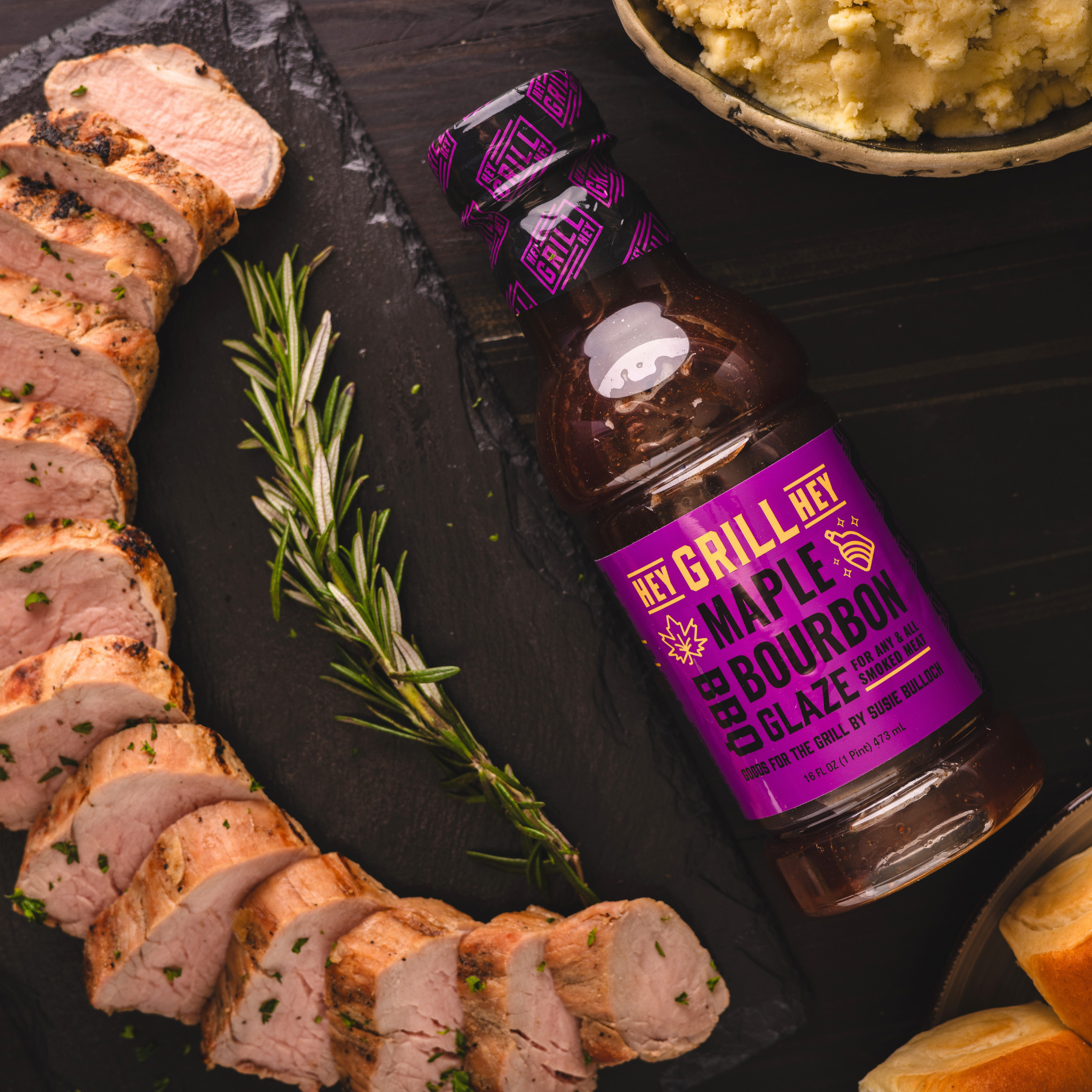 Maple Bourbon BBQ Glaze – Hey Grill Hey