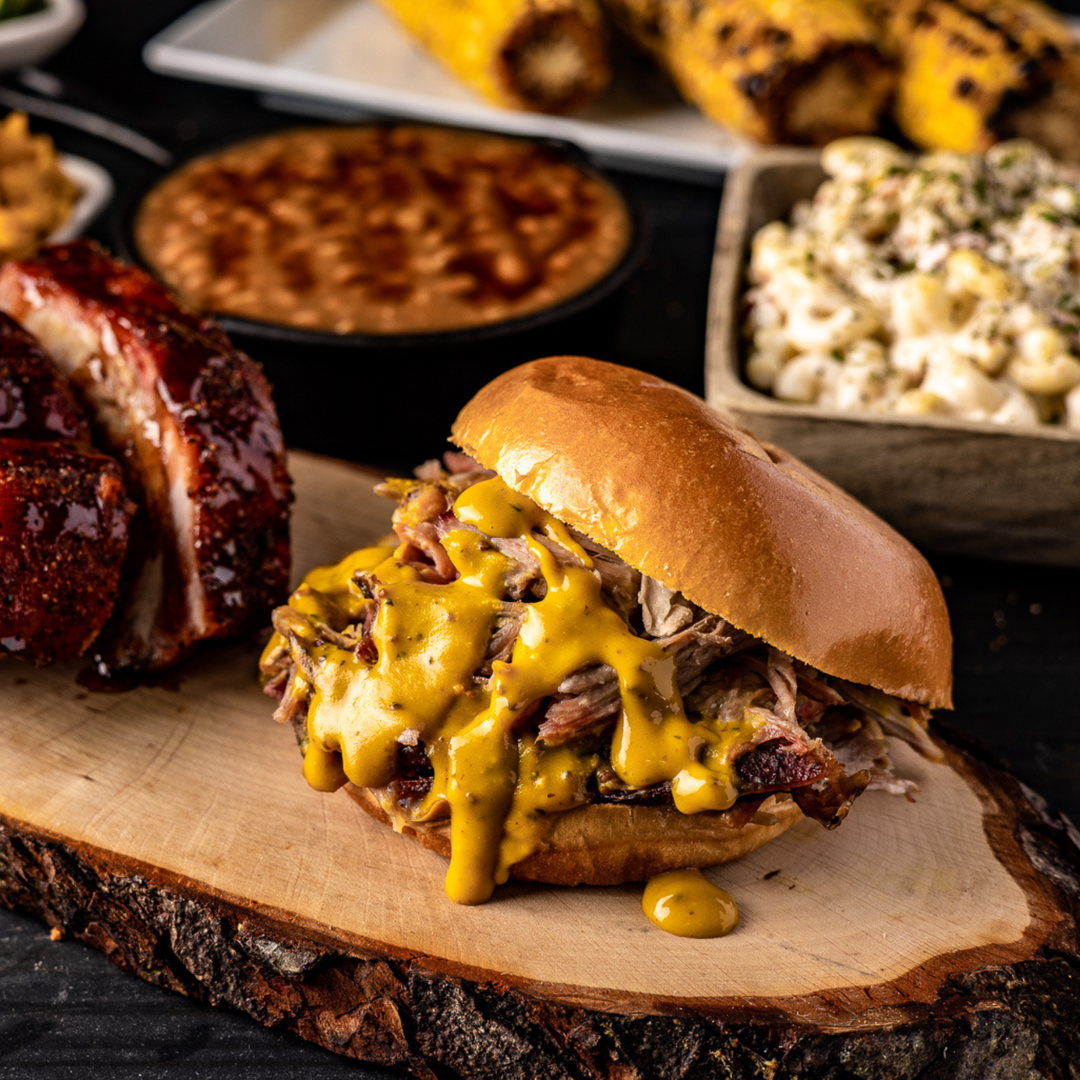 Barbecue Sauce Hamburger On A Pellet Grill Traeger Pellet Grills