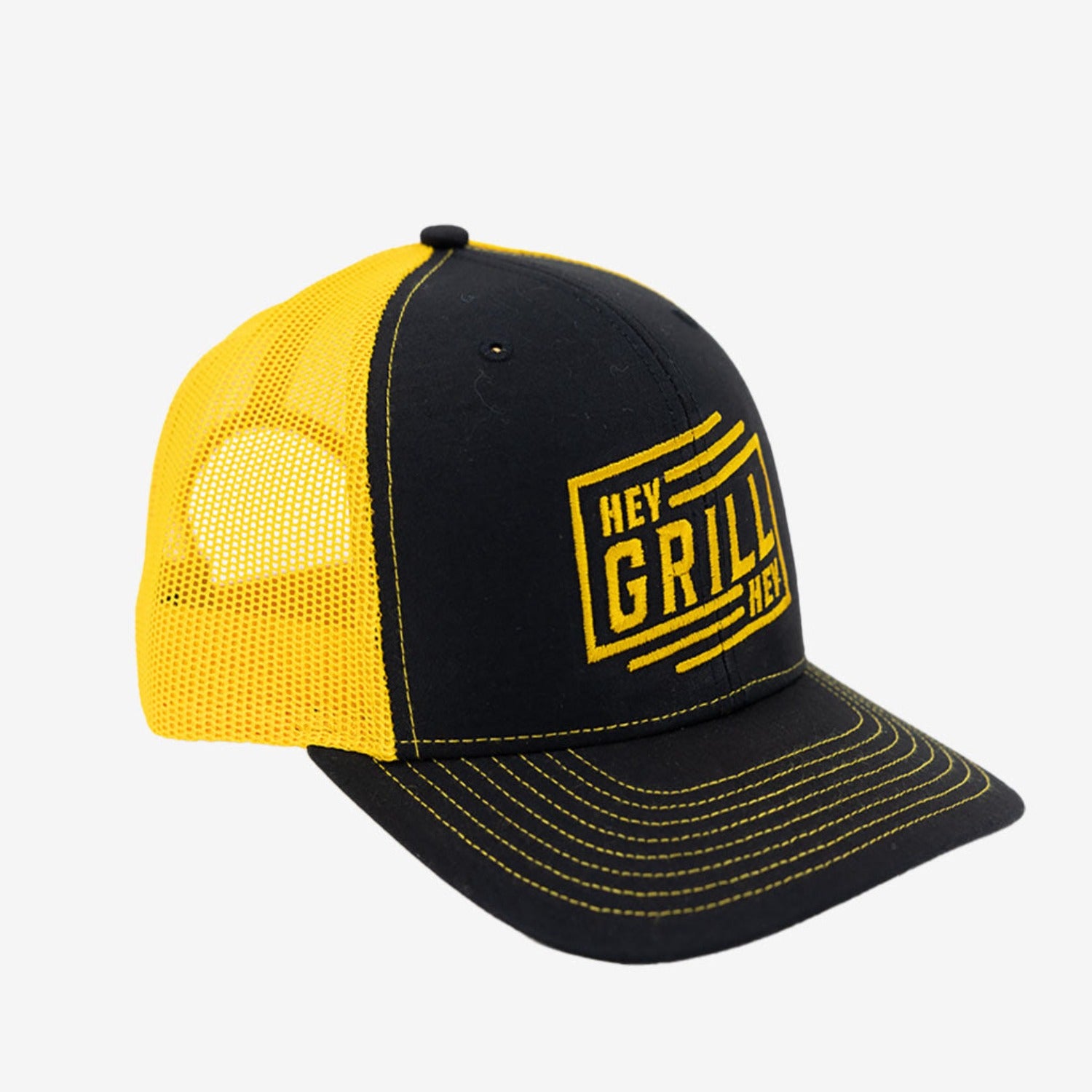 Mesh Hat Black/Yellow